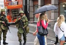 Another Uniformed Terror in Norway