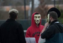 Norwegian Police Stopped Anonymous Protest in Oslo