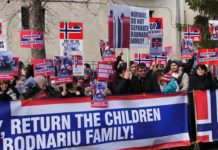 Hundreds of Romanians Protest in Bucharest Child Protection Service of Norway