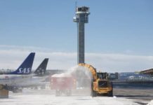 Storm and Snow Halt Air Traffic in Norway