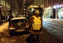 This is What Happens in Norway, When A Car Blocks the Way of a Tram