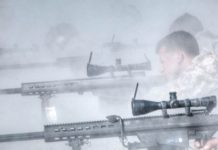 Sniper Helps Fighting Fire in Nord-Trøndelag, Norway